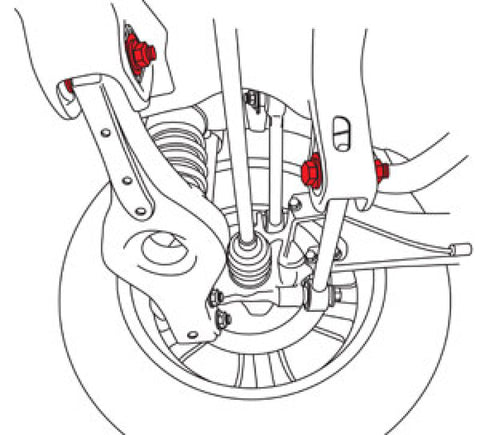 SPC Performance Hyundai/Kia CAM BOLT KIT - 84100