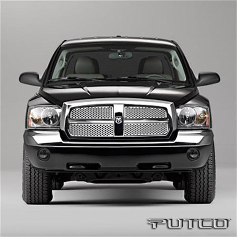 Putco 05-07 Dodge Dakota Punch Stainless Steel Grilles - 84144