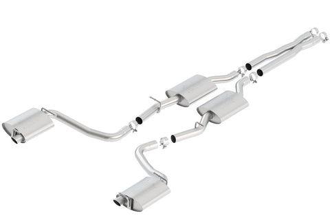 Borla 15-16 Dodge Charger R/T 5.7L No Tip Use Factory Valence Single Split Rear Exit ATAK Exhaust - 140637