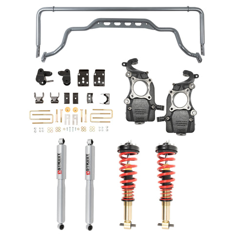 Belltech 21+ Ford F-150 2WD Performance Handling Kit (3-5.5in Front/6.5in Rear Drop ) - 1051HK