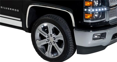 Putco 14-15 Chevy Silverado LD - Full Stainless Steel Fender Trim - 97295