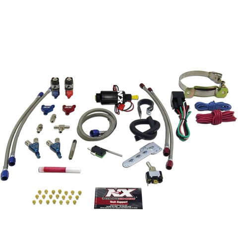 Nitrous Express 2 Cyl Piranha Nitrous Kit w/o Bottle - 60002EFI-00P