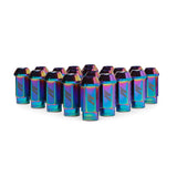 Mishimoto Aluminum Locking Lug Nuts M12 x 1.5 - Neo Chrome - MMLG-15-LOCKNC