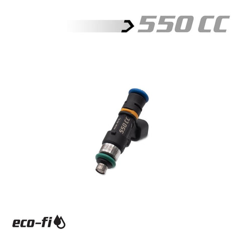 BLOX Racing Eco-Fi Street Injectors 550cc/min Honda K Series (Single Injector) - BXEF-06514-550-SP