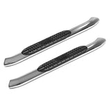 Westin 19-20 Chevy Silverado 1500 Regular Cab PRO TRAXX 4 Oval Nerf Step Bars - Stainless Steel - 21-24110