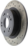 StopTech Drilled Sport Brake Rotor - 128.40068L