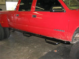 N-Fab Nerf Step 92-00 Chevy-GMC 2500/3500 Crew Cab 8ft Bed - Gloss Black - Bed Access - 3in - C92115CC-6