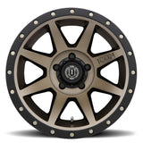 ICON Rebound Pro 17x8.5 5x4.5 0mm Offset 4.75in BS 71.5mm Bore Bronze Wheel - 21817856547BR