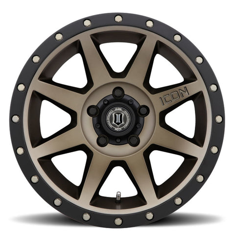 ICON Rebound Pro 17x8.5 5x4.5 0mm Offset 4.75in BS 71.5mm Bore Bronze Wheel - 21817856547BR