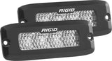 Rigid Industries SRQ - 60 Deg. Lens - White - Flush Mount - Set of 2 - 925513