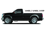 N-Fab Nerf Step 98-06 Ford-Mazda Ranger Supercab/Plus Cab 6ft Bed - Tex. Black - W2W - 3in - F9865QC-TX