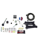 Nitrous Express 4150 Hitman Plus 4-BBL Nitrous Kit (50-200HP) w/o Bottle - 40041-00