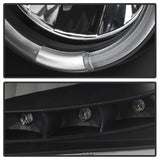 Spyder Chevy Suburban 1500 07-14 Projector Headlights LED Halo LED All Black PRO-YD-CSUB07-HL-BKV2 - 5085979