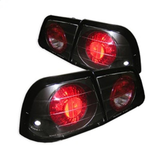 Spyder Nissan Maxima 97-99 Euro Style Tail Lights Black ALT-YD-NM97-BK - 5006950