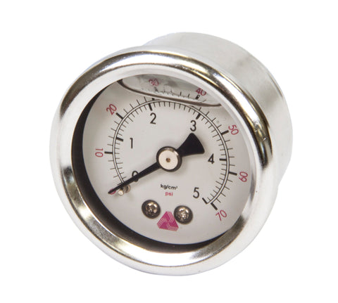 NRG Fuel Pressure Gauge 70 PSI - TN - FRG-110G