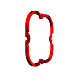KC HiLiTES FLEX ERA 4 Color Bezel Ring Red (ea) - 30571
