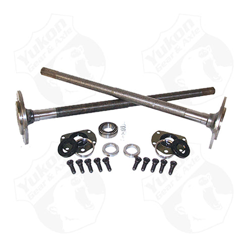 Yukon Gear One Piece Short Axles For Model 20 76-83 CJ5 - YCJS