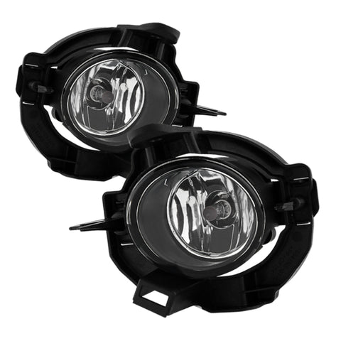 Spyder Nissan Rogue 2008-2013 OEM Fog Lights W/Cover and Switch Clear FL-NRO07-C - 9031625