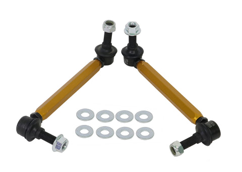 Whiteline 11+ Ford Ranger PX 2WD/4WD Rear Swaybar link kit-Adjustable Extra Heavy Duty Ball Link - KLC180-215