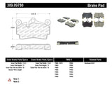 StopTech Performance Brake Pads - 309.09780