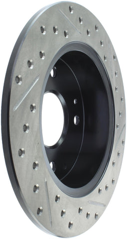 StopTech Slotted & Drilled Sport Brake Rotor - 127.40041R