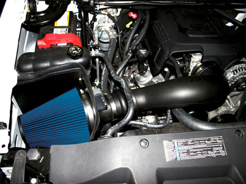 Airaid 09-13 GM Truck/SUV (w/ Elec Fan/excl 11 6.0L) CAD Intake System w/ Tube (Dry / Blue Media) - 203-233