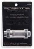 Spectre Premium Clearview Fuel Filter (Incl. 1/4in. / 5/16in. / 3/8in. Barb Fittings) - 2369