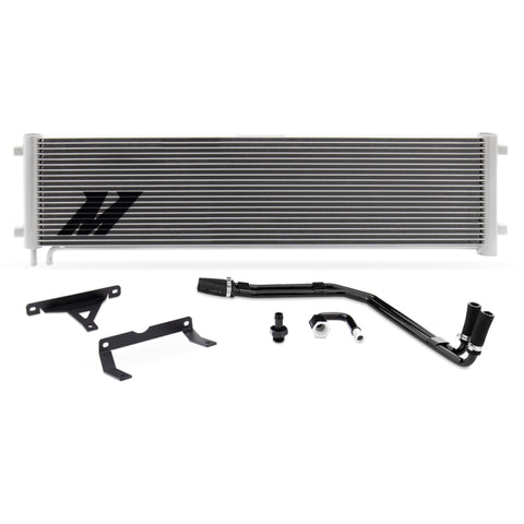 Mishimoto 17-19 Ford 6.7L Powerstroke Transmission Cooler Kit Silver - MMTC-F2D-17SL