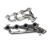 BBK 99-04 GM Truck SUV 4.8 5.3 Shorty Tuned Length Exhaust Headers - 1-3/4 Silver Ceramic - 40050