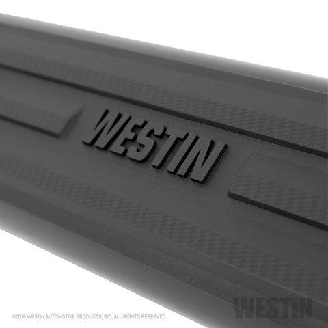 Westin Premier 6 in Oval Side Bar - Mild Steel 75 in - Black - 22-6025