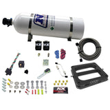 Nitrous Express Dominator/Gasoline Nitrous Kit (50-300HP) w/15lb Bottle - 30070-15