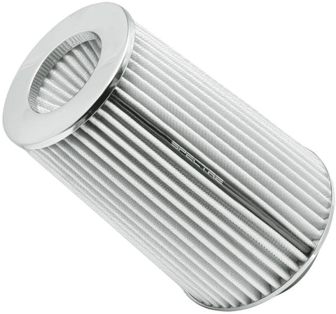 Spectre Adjustable Conical Air Filter 9-1/2in. Tall (Fits 3in. / 3-1/2in. / 4in. Tubes) - White - 9738