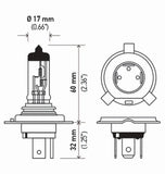 Hella Bulb 9003/Hb2 12V 60/55W P43T T46 Sb - 9003SB