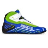 Sparco Shoe K-Run 40 BLU/GRN - 00127140AZVF