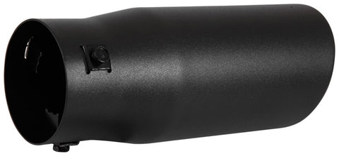 Spectre Exhaust Tip 3-1/2in. OD / Slant - Black - 22360