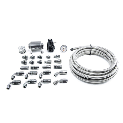 DeatschWerks 01-15 Honda Civic DW400 Pump Module Return Plumbing Kit w/CPE Fuel Lines - 6-607