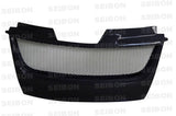 Seibon 06-08 VW Golf GTi TD Carbon Fiber Front Grill - FG0607VWGTI-TD