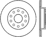 StopTech Sport Slotted (CRYO) 92-95 Toyota MR2 Turbo Rear Left Slotted Rotor - 126.44096CSL