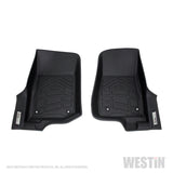 Westin 2018-2019 Jeep Wrangler JL Wade Sure Fit Floor Liners Front - Black - 72-110102