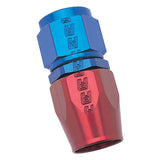 Russell Performance -20 AN Red/Blue Straight Full Flow Hose End - 610070