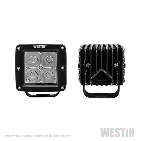 Westin Compact LED 5W 3.2 inch x 3 inch (Set of 2) - Black - 09-12200B-PR