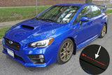 Rally Armor 15-21 Subaru WRX/STI (Sedan ONLY) Black UR Mud Flap w/ Light Blue Logo - MF32-UR-BLK/LBL