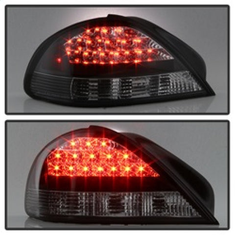 Spyder Pontiac Grand AM 99-05 LED Tail Lights Black ALT-YD-PGAM99-LED-BK - 5007117