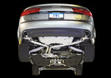 AWE Tuning Audi C7 A6 3.0T Touring Edition Exhaust - Dual Outlet Chrome Silver Tips - 3015-32048