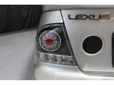 Spyder Lexus IS 300 01-05 LED Tail Lights Black ALT-YD-LIS300-LED-BK - 5005809