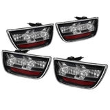 Spyder Chevy Camaro 10-13 LED Tail Lights Black ALT-YD-CCAM2010-LED-BK - 5032188