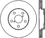 StopTech Power Slot 14-16 Lexus IS300/IS350 Front Left Slotted Cryo Rotor - Canada Spec - 126.44138CSL