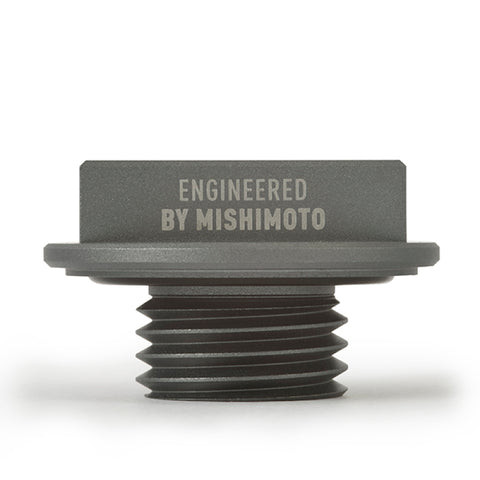 Mishimoto 87-01 Ford Mustang Hoonigan Oil Filler Cap - Silver - MMOFC-MUS1-HOONSL