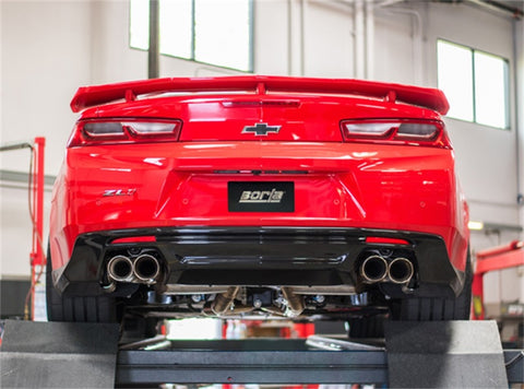 Borla 2017+ Chevy Camaro ZL1 6.2L S-Type Catback Exhaust w/ Dual Split Rear Exit - 140726