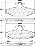 StopTech Street Select Brake Pads - Front - 305.04130